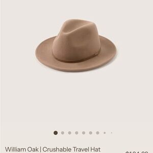 Will & Bear NWT William Oak Crushable Travel Hat